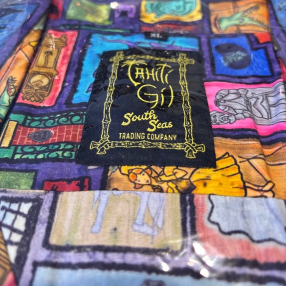 Disney Parks Haunted Mansion Inspired Tahiti Gil Adult Aloha Shirt Size XL - Picture 3 of 3